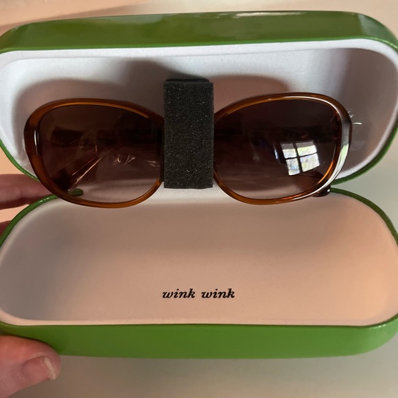 KATE SPADE SAFILO GROUP IZABELLA/G/S/09Q BROWN SUNGLASSES•BRAND NEW•W/CASE - Picture 7 of 12